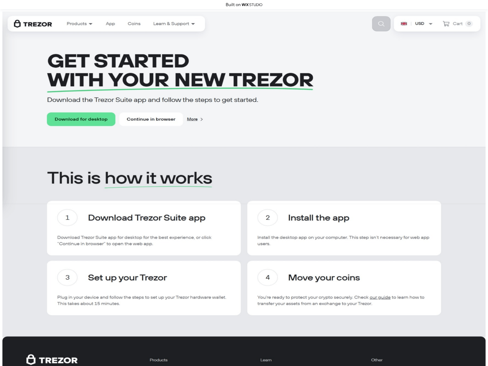 Screenshot of startapps-trzoio.wixstudio.com