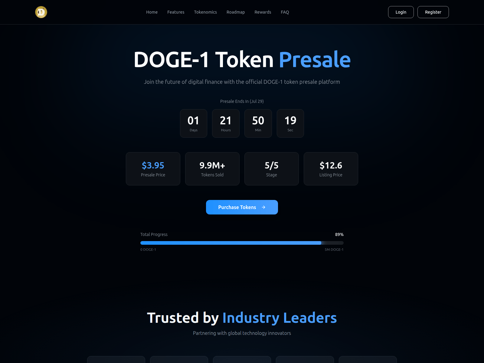 Screenshot di doge-1.us