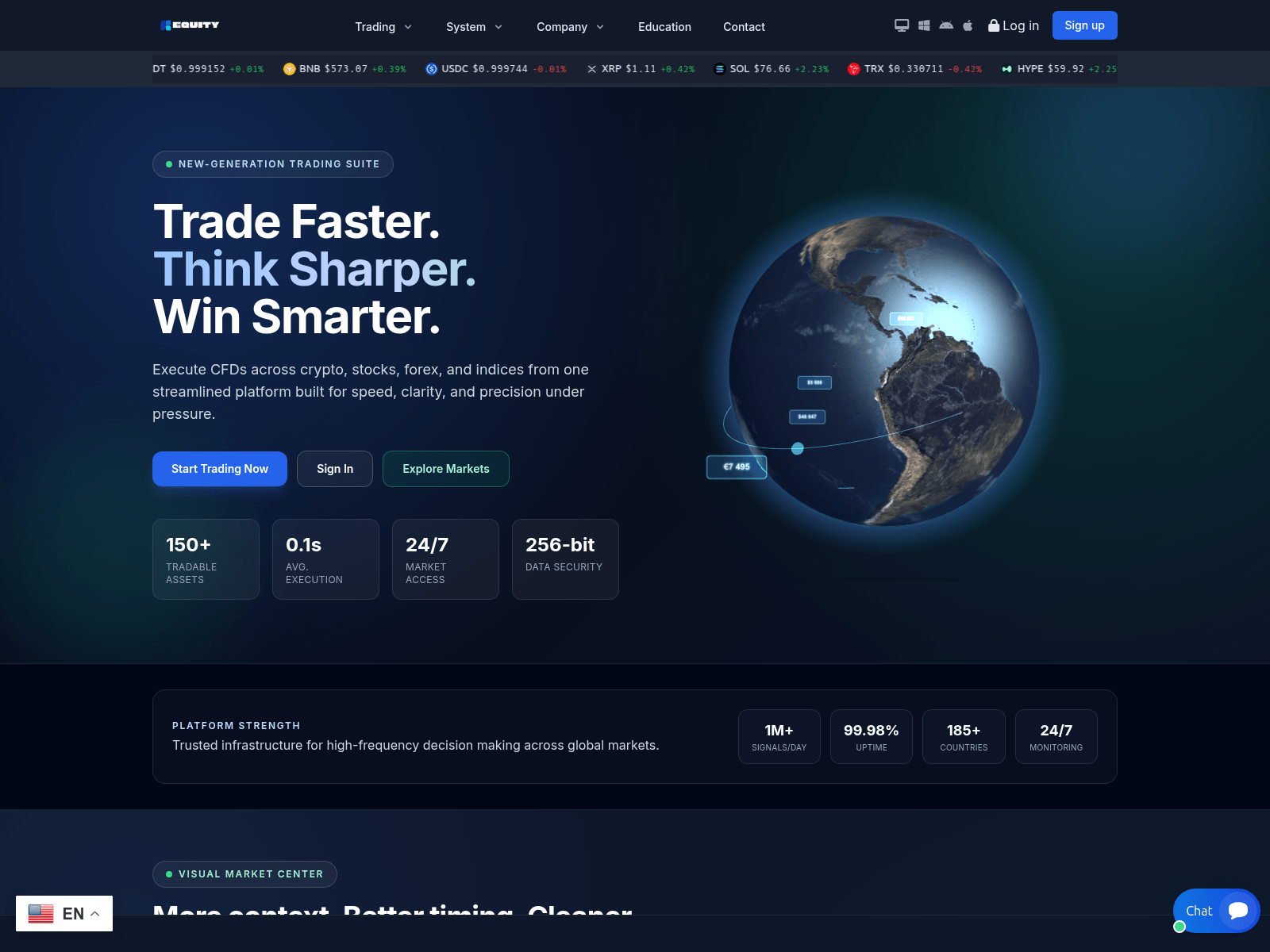 Captura de tela de equityfxweb3.com