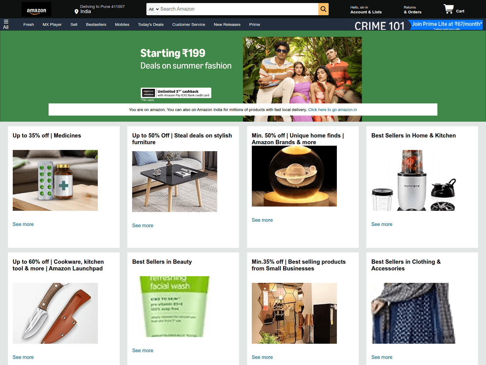 Screenshot of gshagun16.github.io