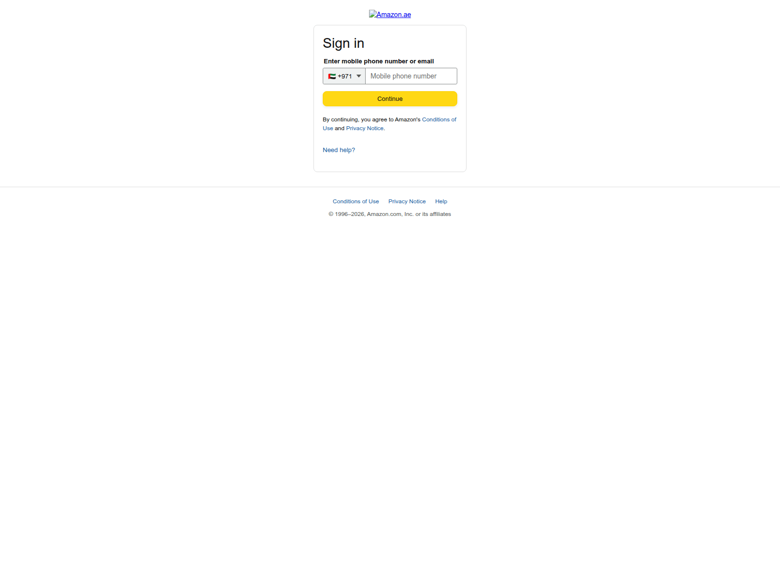 Screenshot of amazon-ae-relay.apps.prov.cx