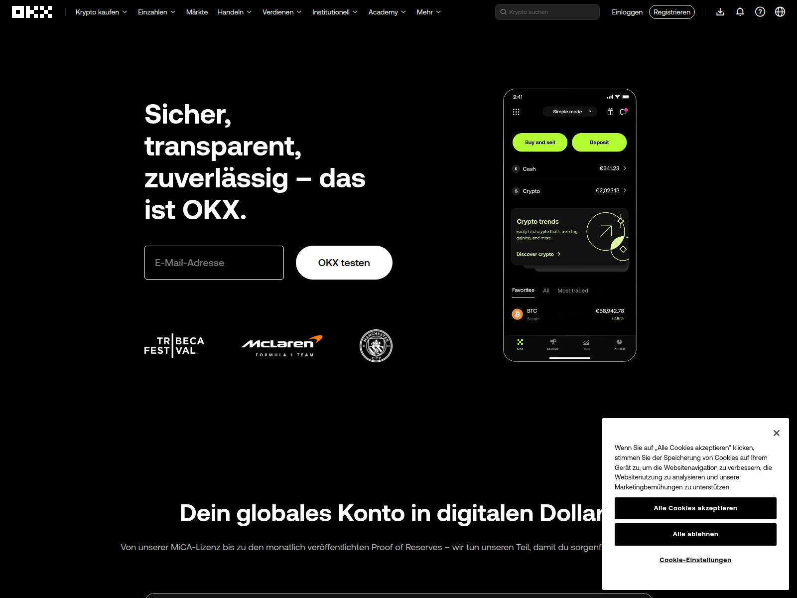 Screenshot of oucnyi.kim