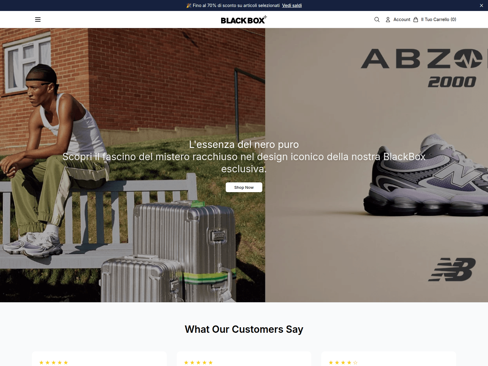 Screenshot of blkbx.shop