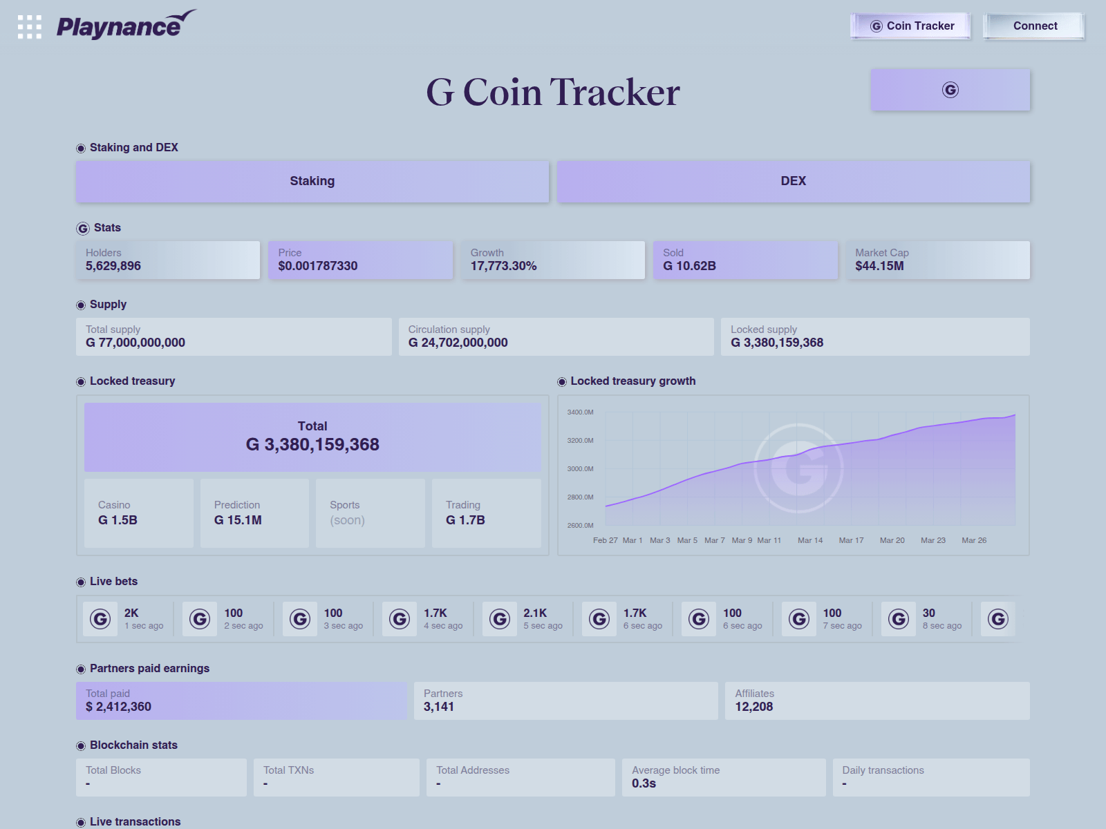 Screenshot of playnance.fr