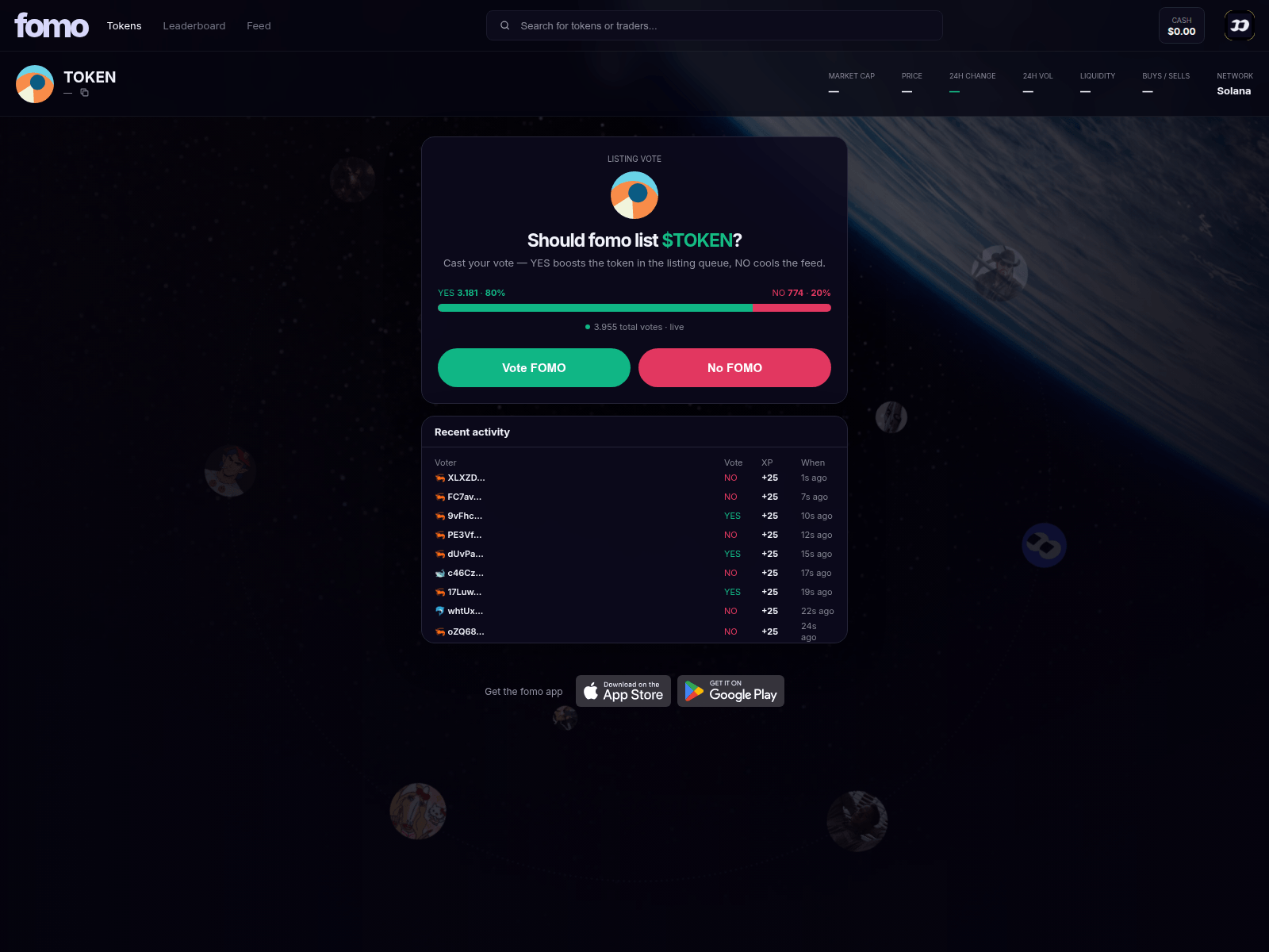 Screenshot of fomo-family.com