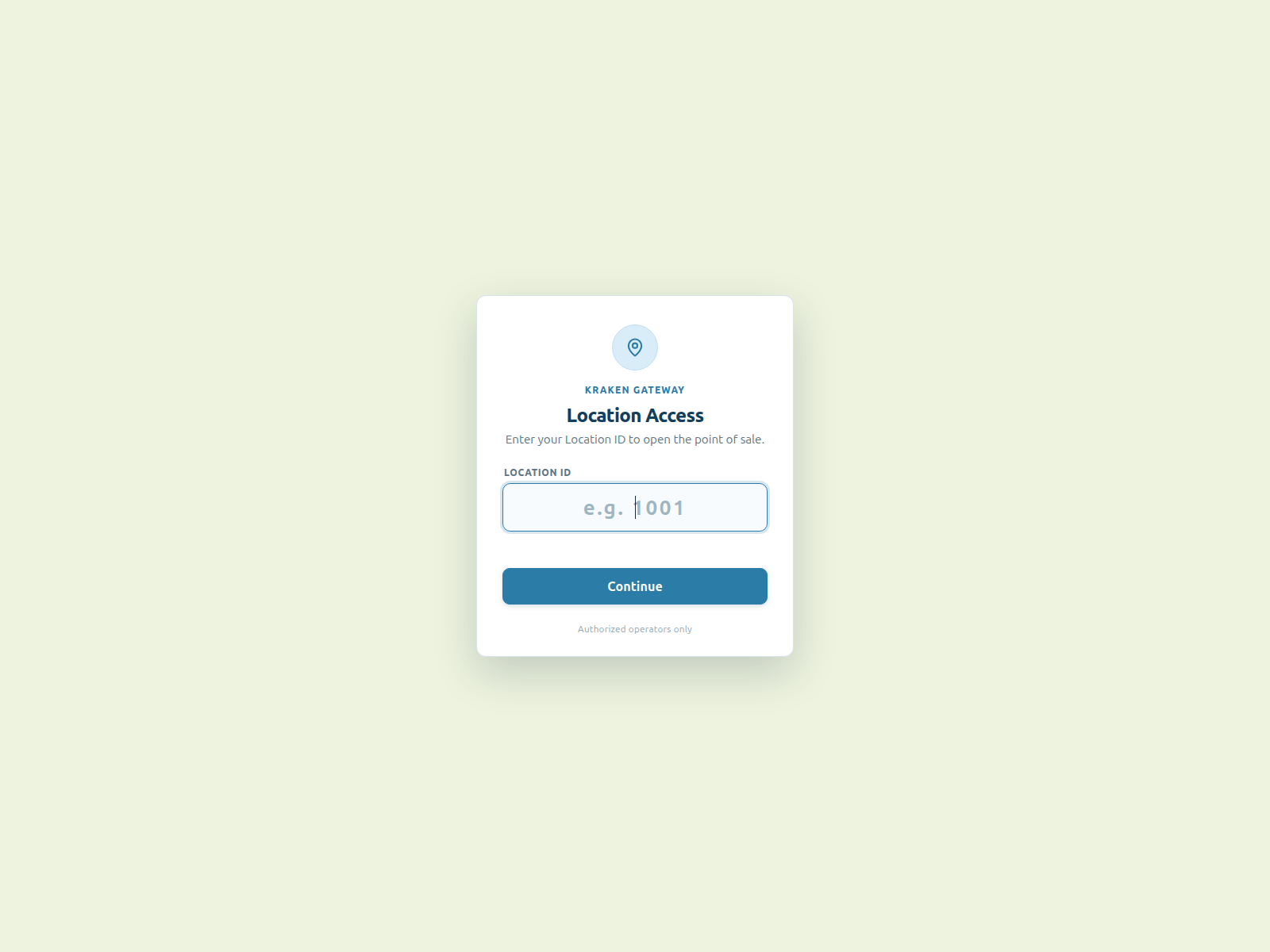 Screenshot of krakengateway.com