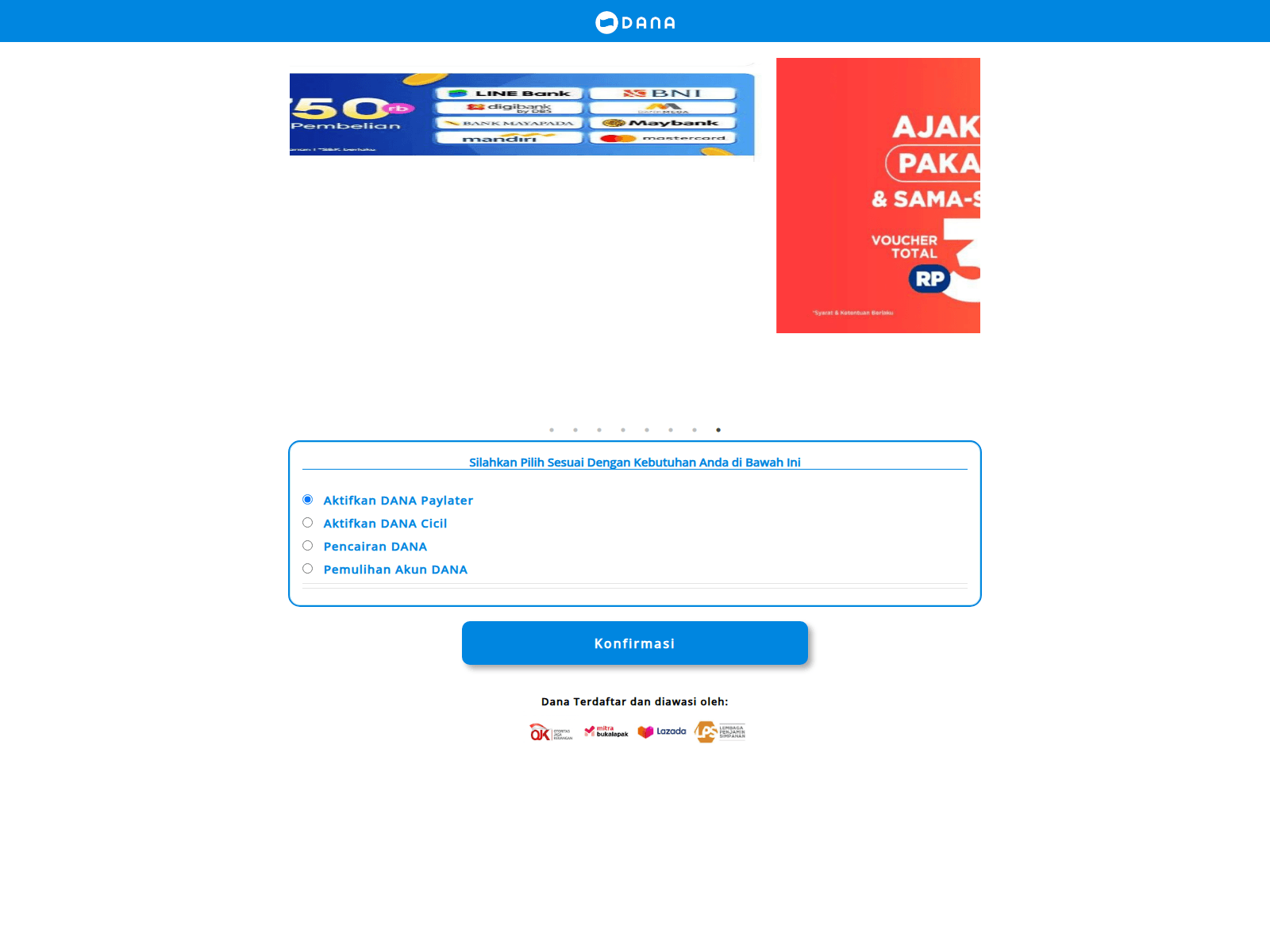 Screenshot of fitur-aktivasipay.paylater.buzz