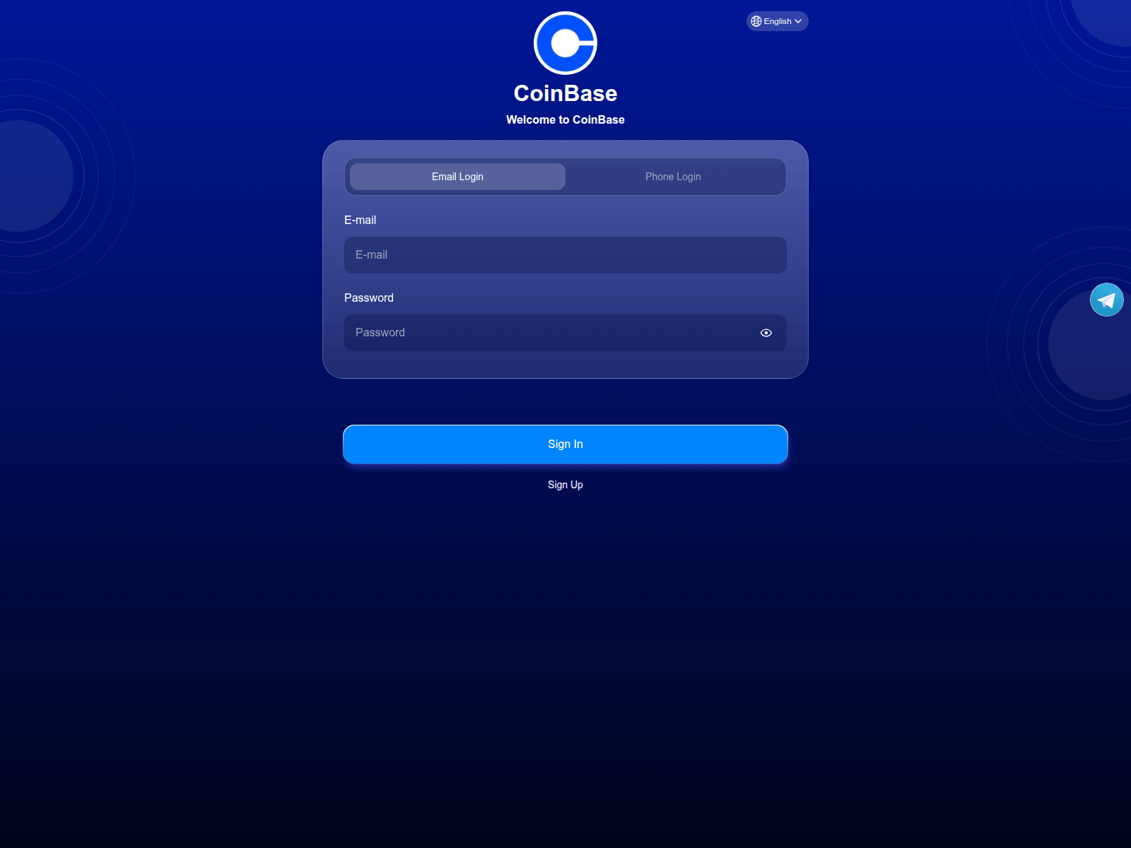 Screenshot of monetary.coin999.vip