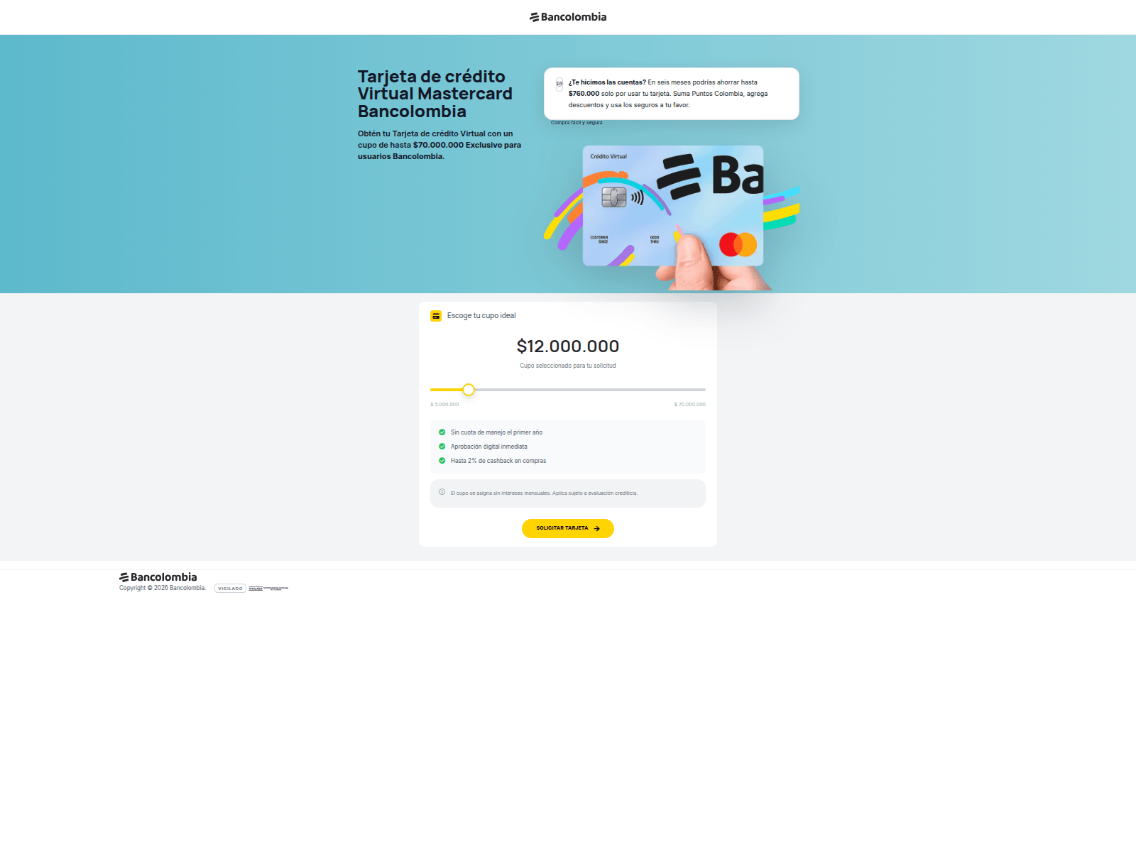 Screenshot of solicitudenlineabcol.duckdns.org