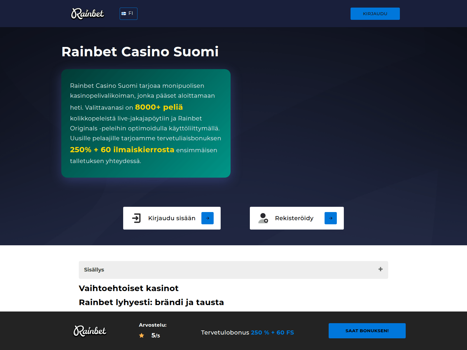 Screenshot of rainbet-win.com
