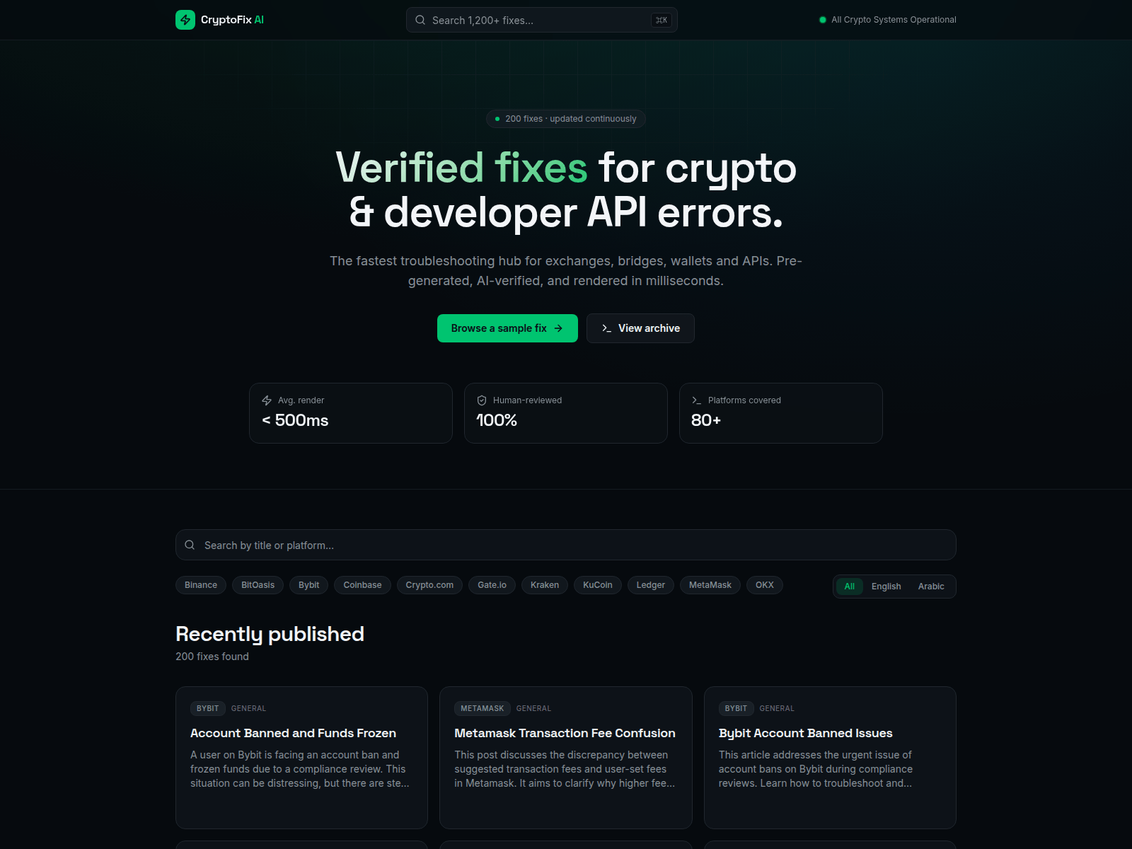 Screenshot of getcryptofix.com