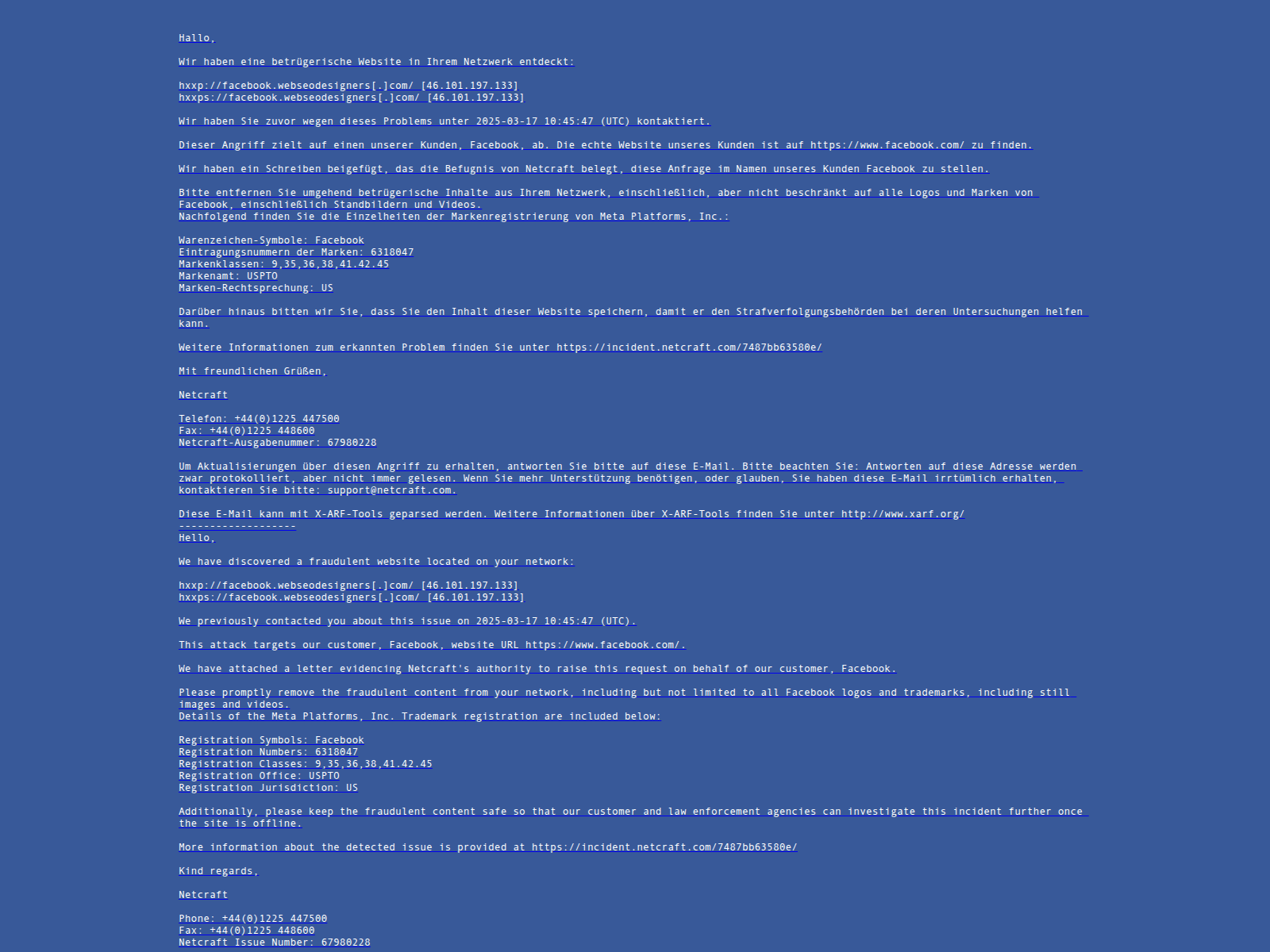 Screenshot of facebook.webseodesigners.com