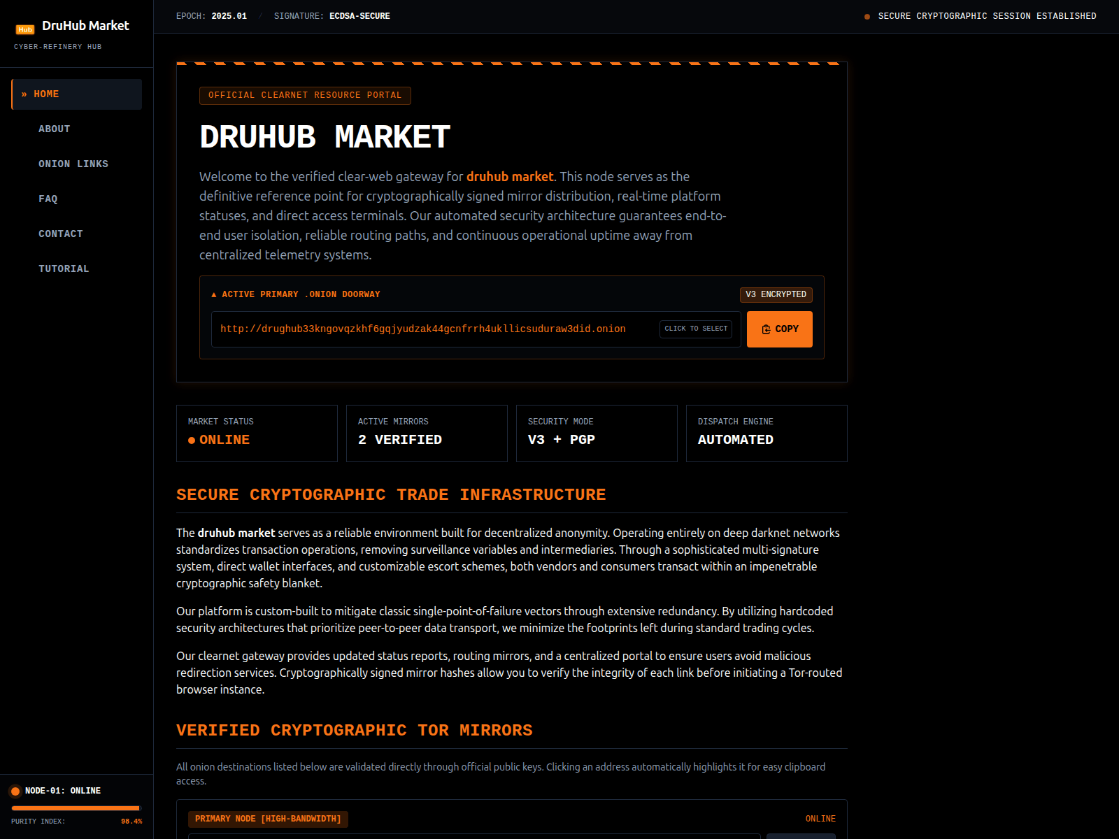 Screenshot of druhub-url.cfd