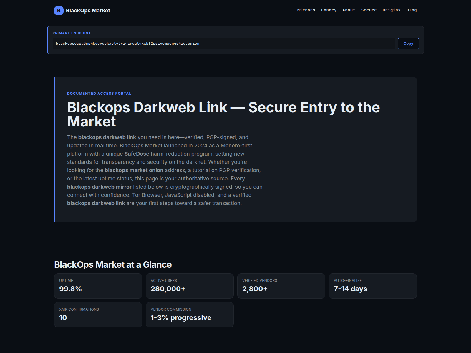 Screenshot of blackops-hub.cyou