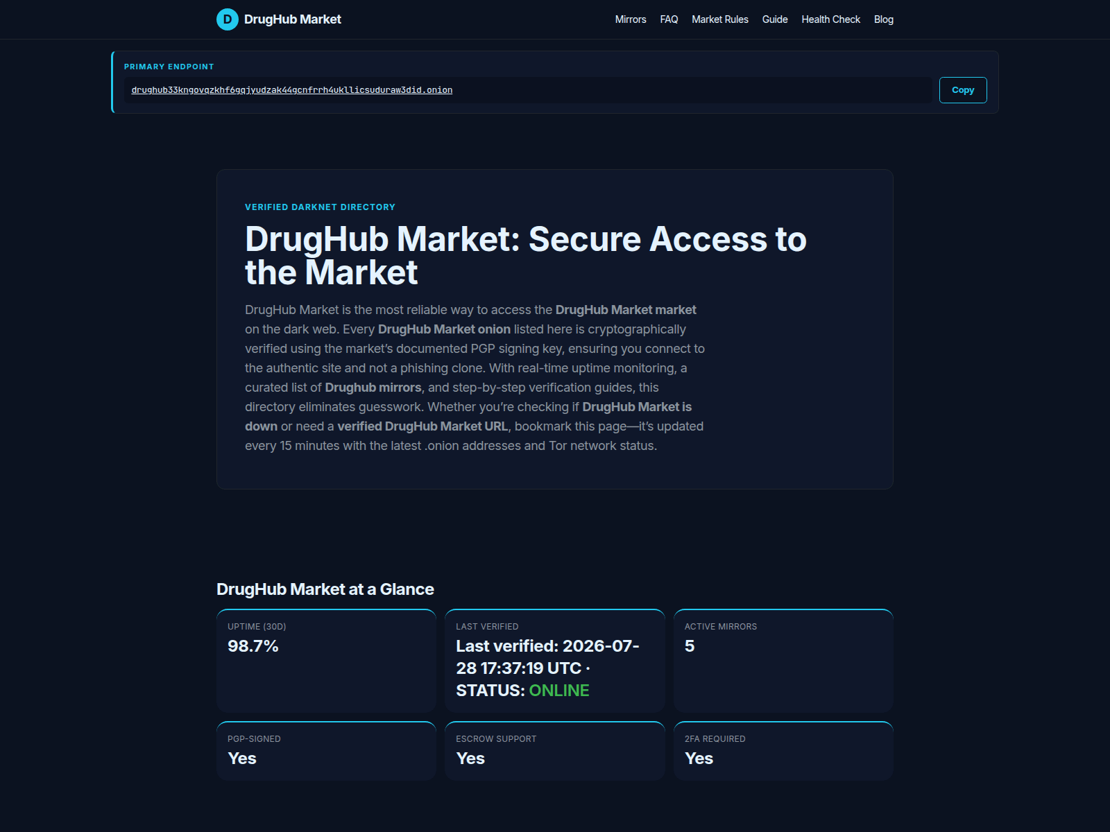 Screenshot of drughub-market-guide.sbs