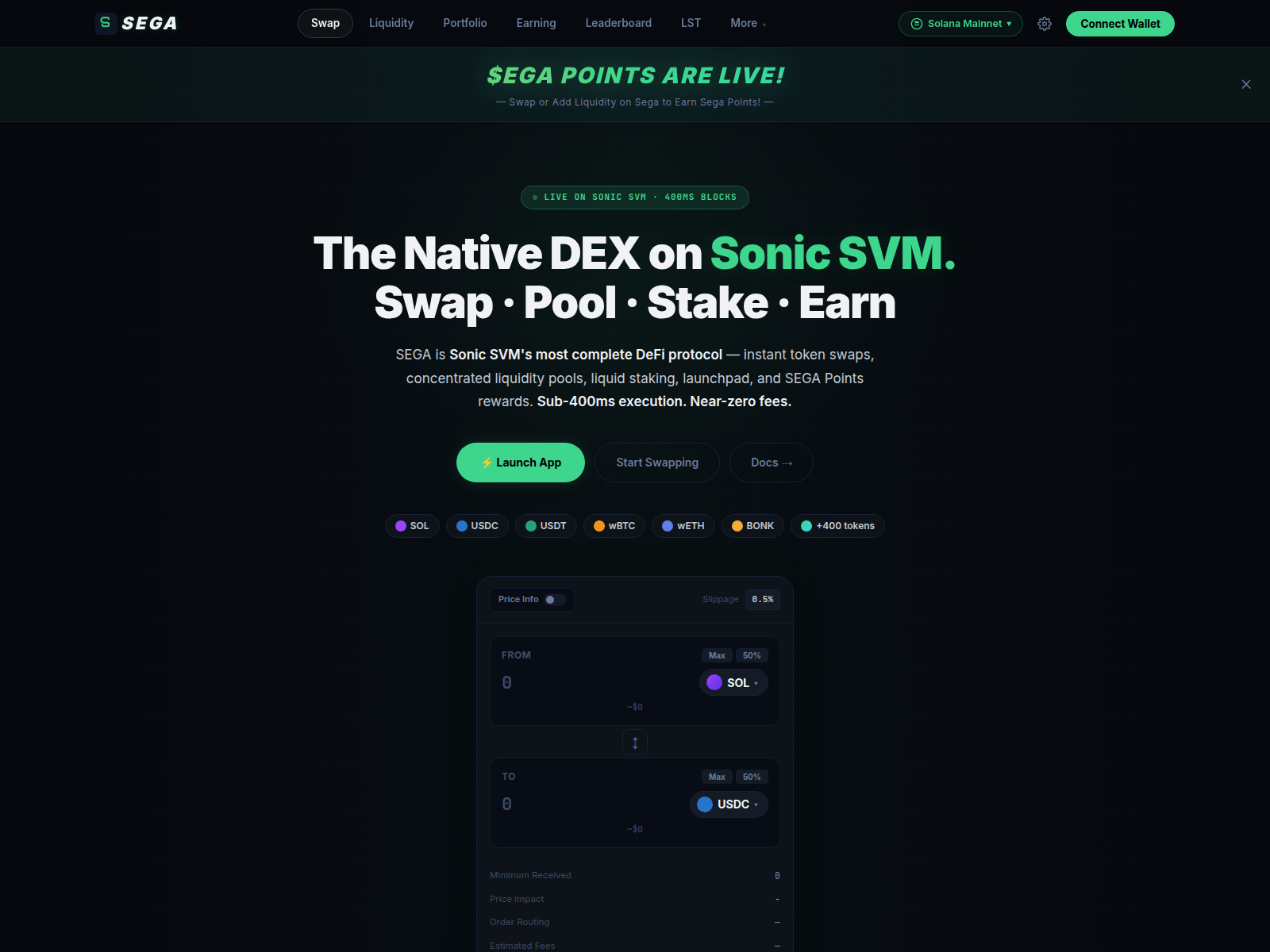 Screenshot of sega-swap.com