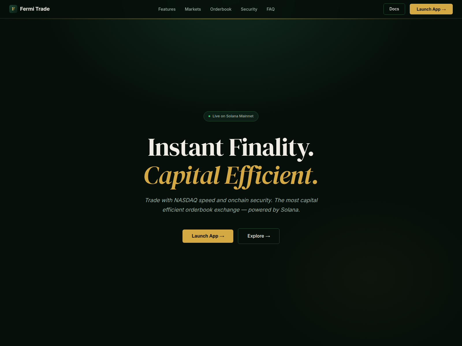 Screenshot of fermi-trade.com