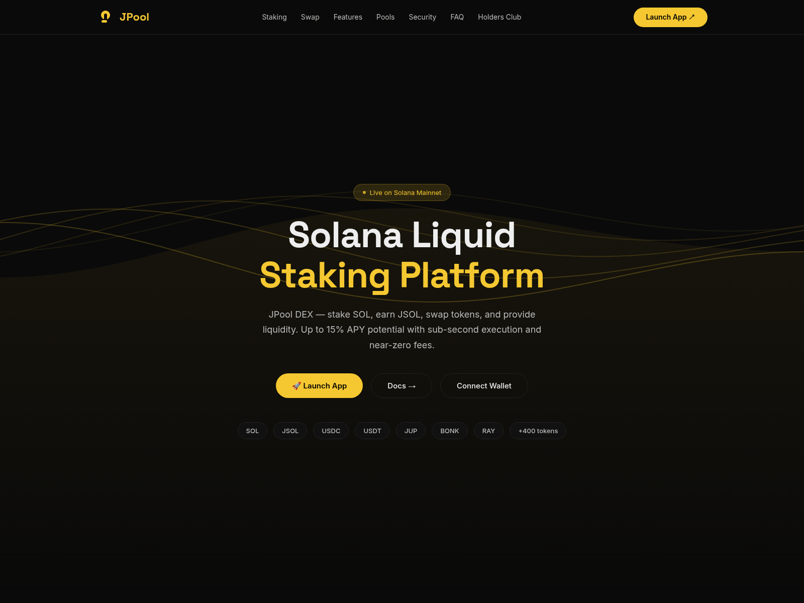 Screenshot of jpool-dex.net