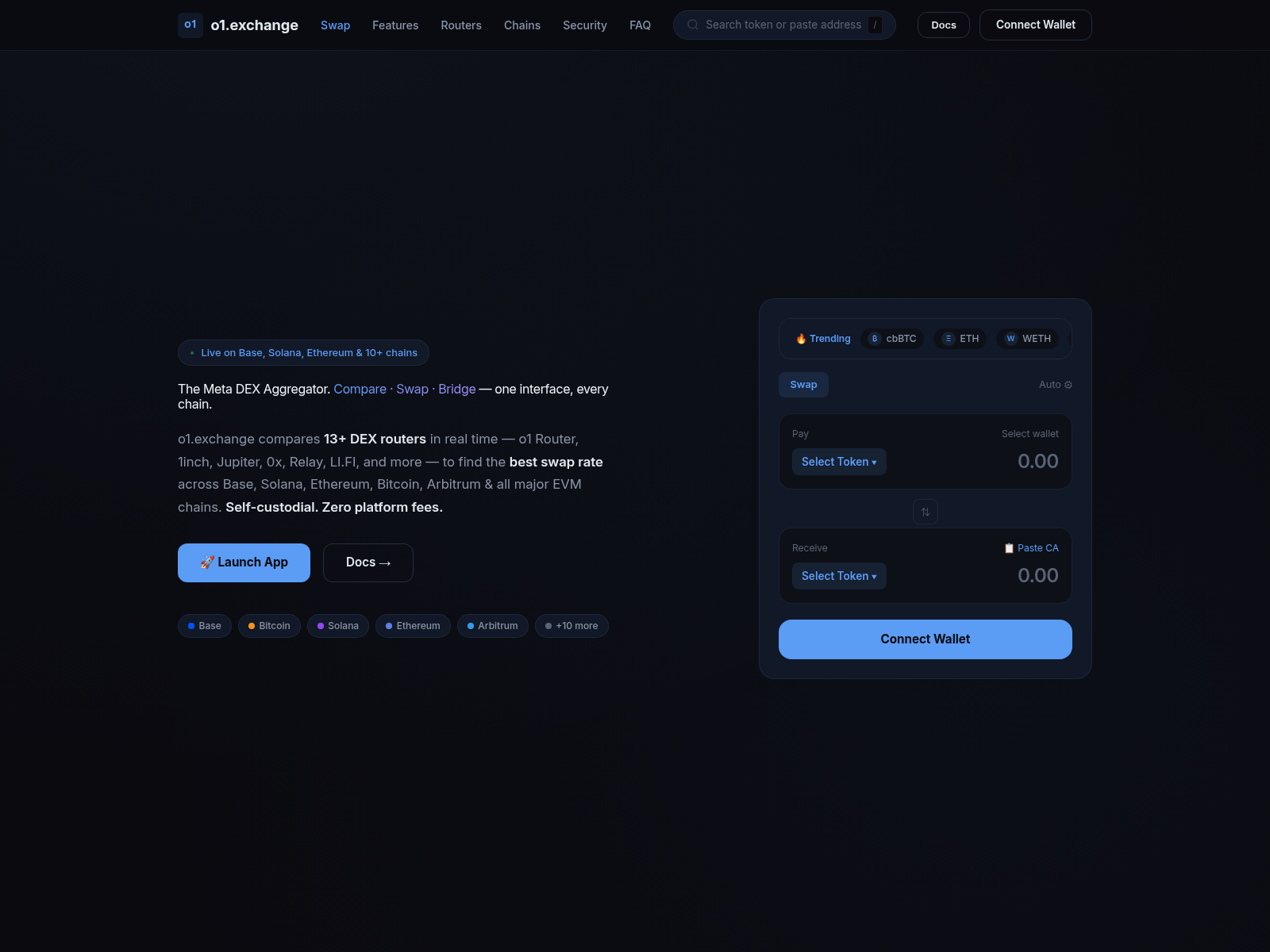 Screenshot of o1-exchange.net