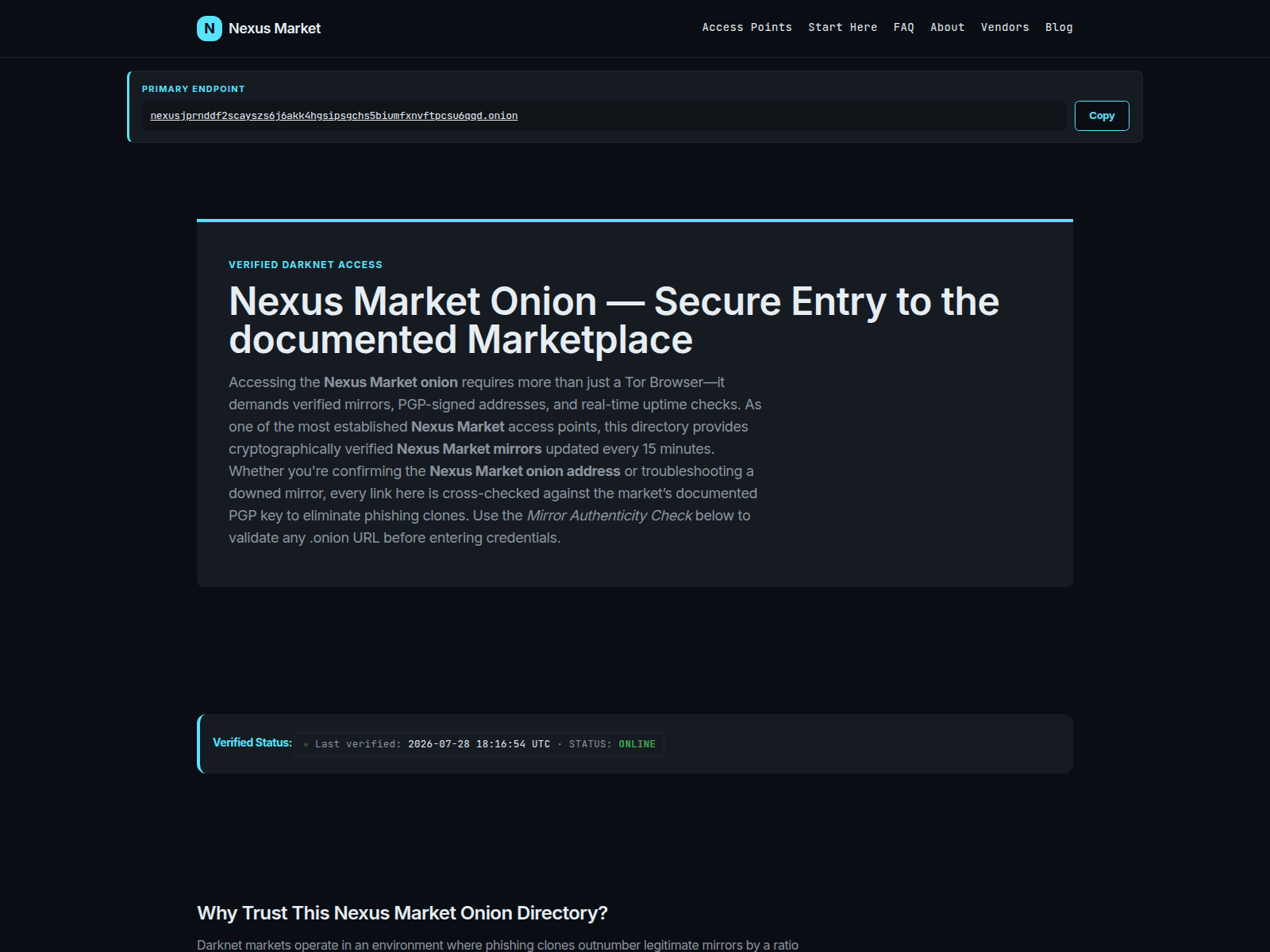 Screenshot of real-nexus.cyou