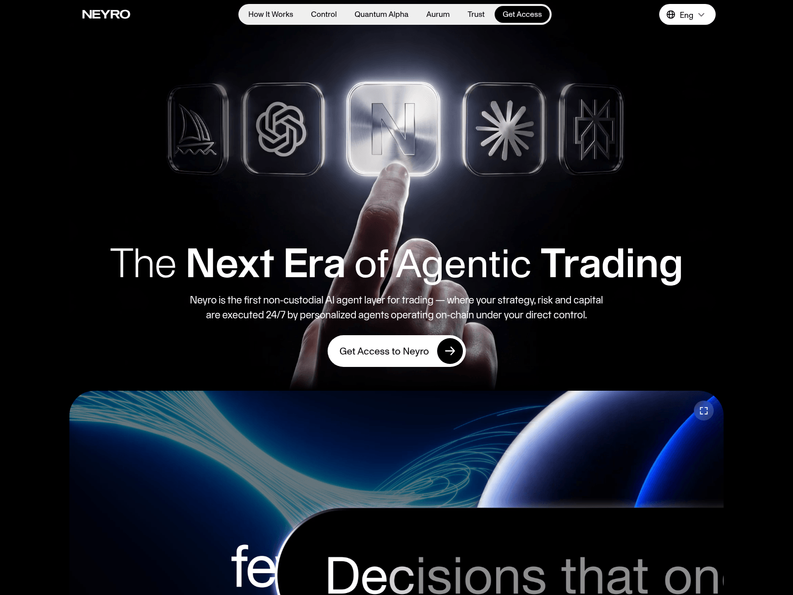 Screenshot of neyro.network