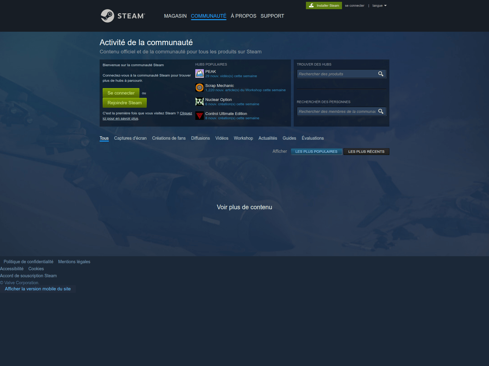 Screenshot of steam-community-proxy.synplay.cn