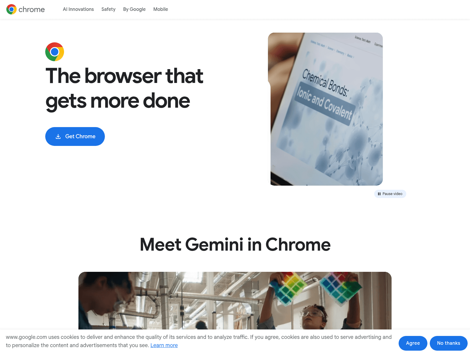Screenshot von noovique.com