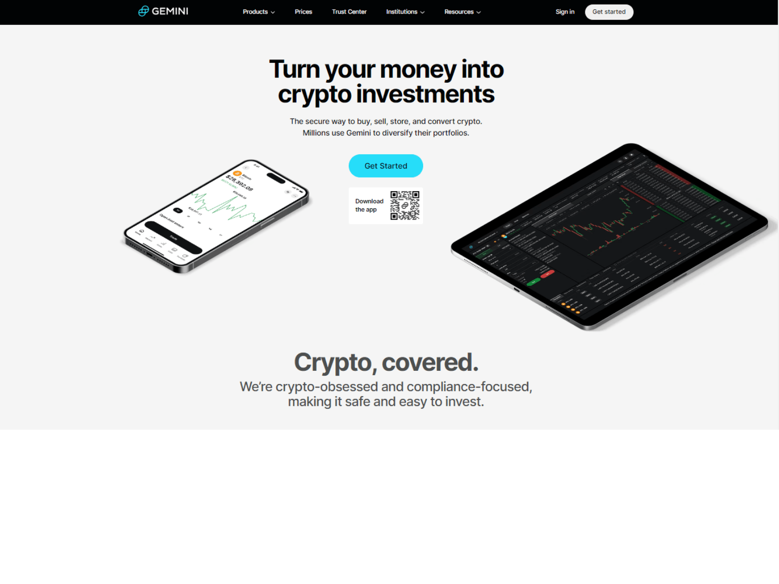 Screenshot of geminilogieni.webflow.io