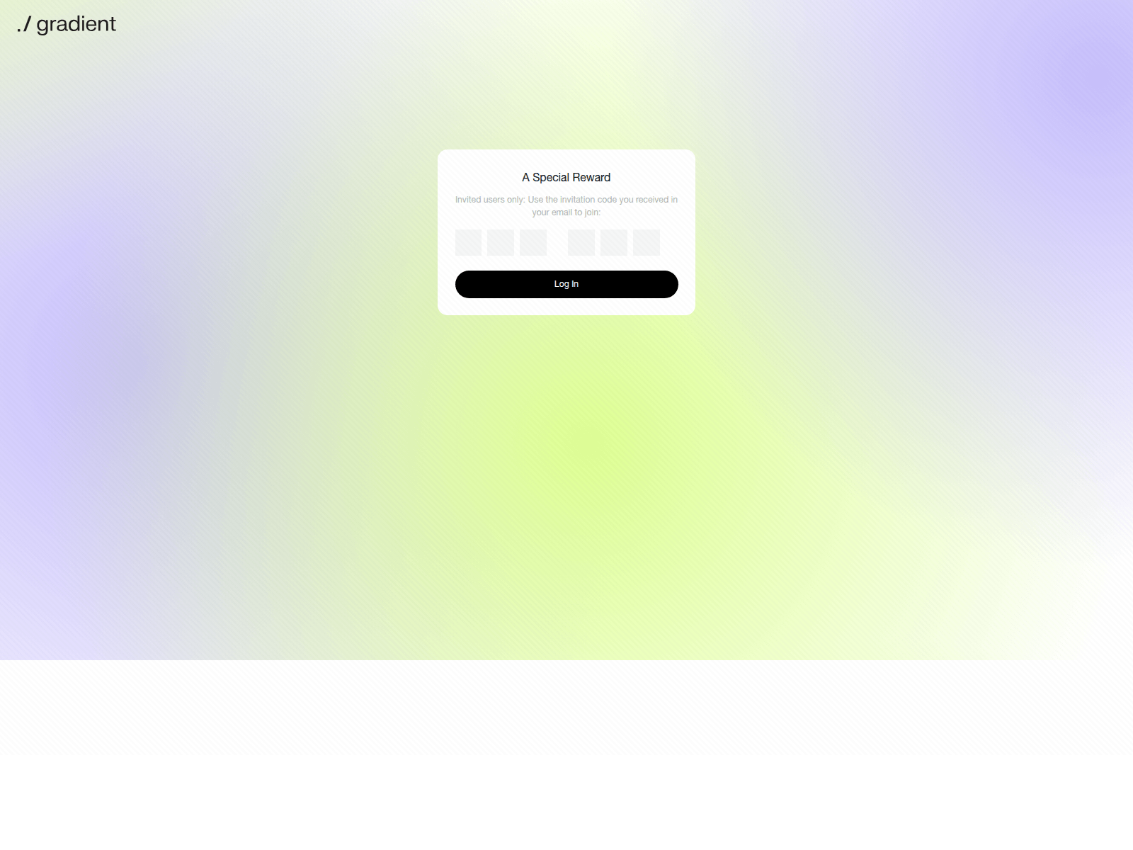 Screenshot of my.griedient.network