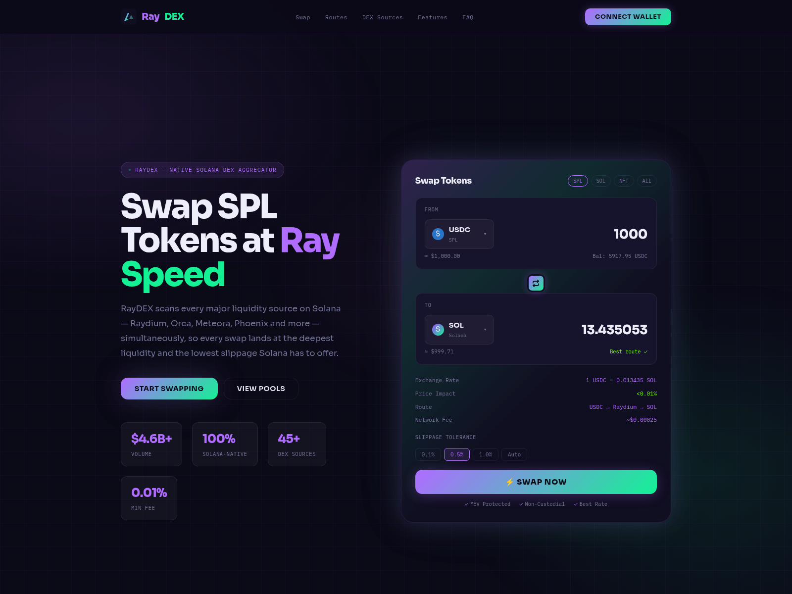 Screenshot of raydex.org