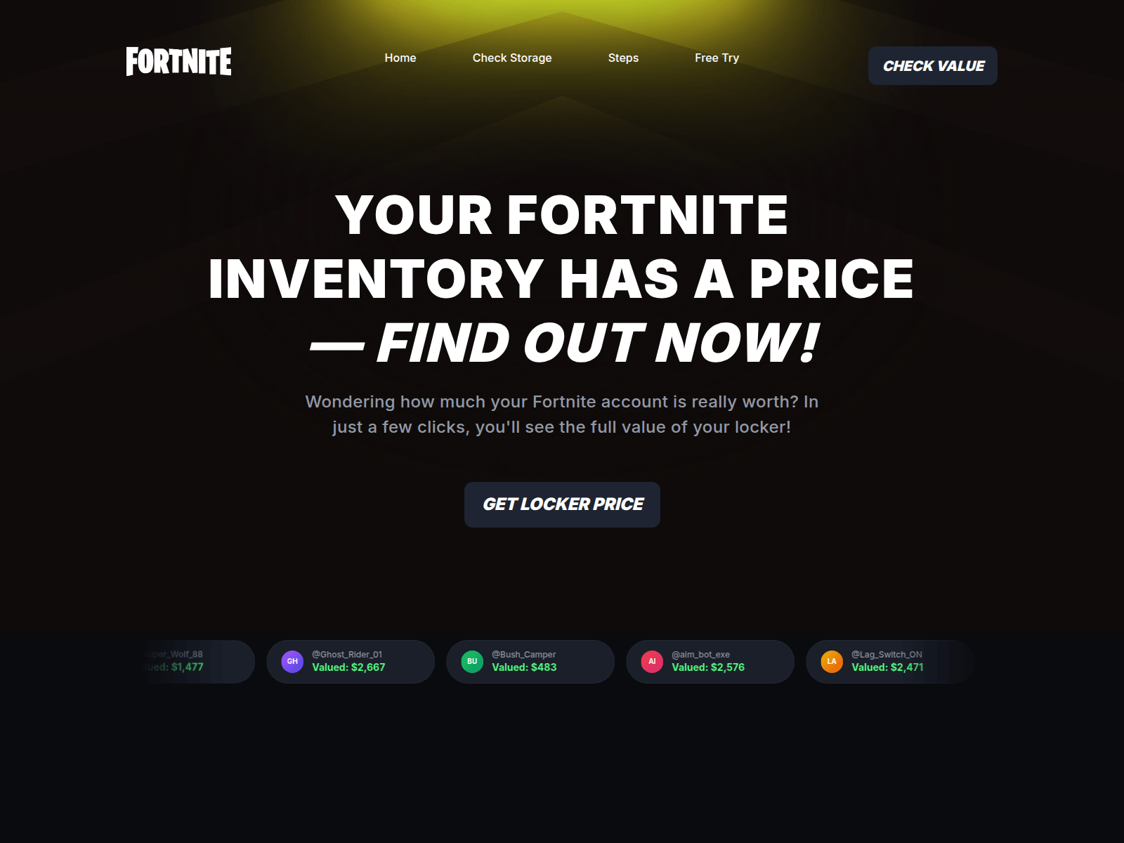 Screenshot of vbucksflow.top