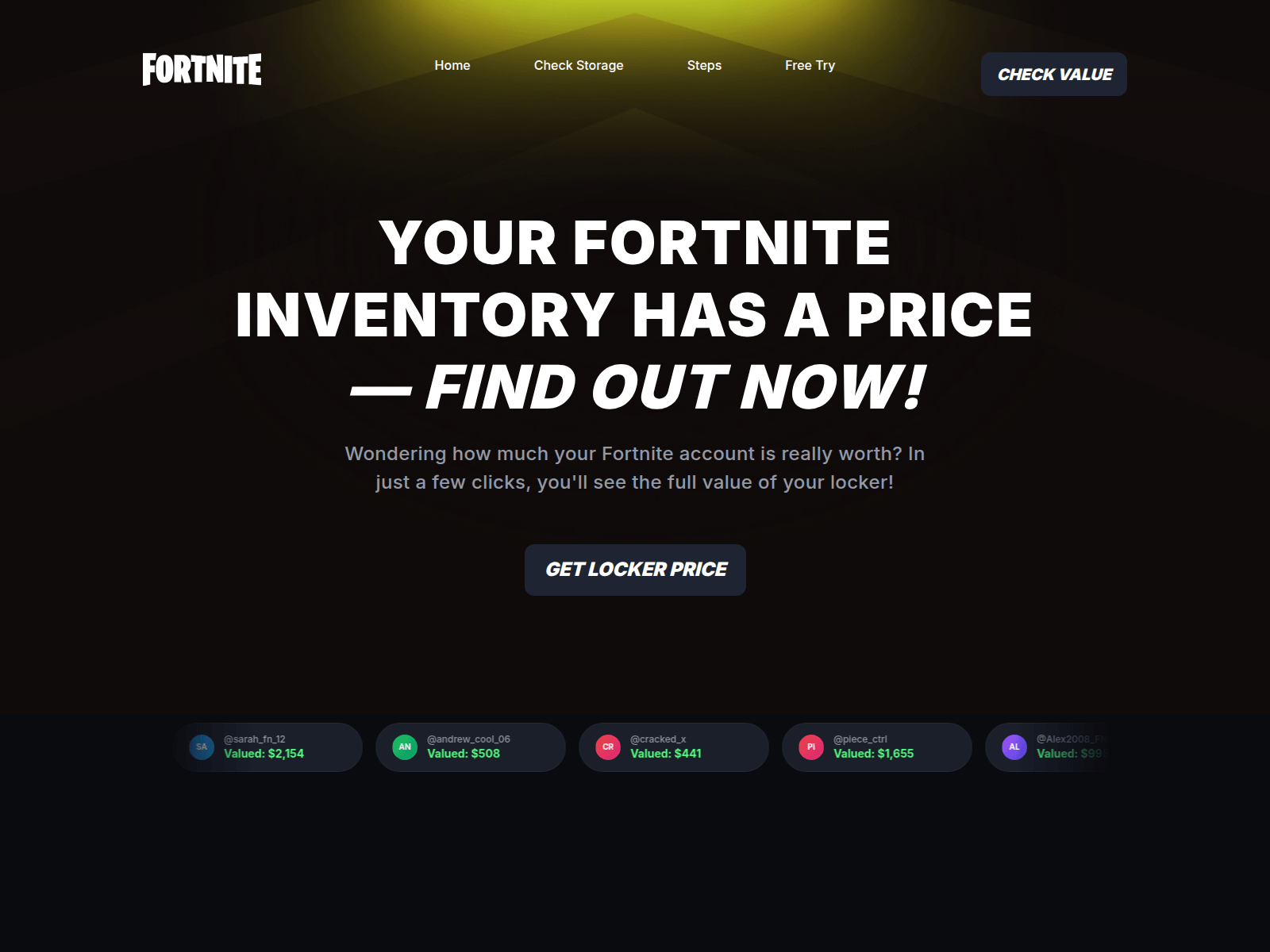 Screenshot of fortnice.top