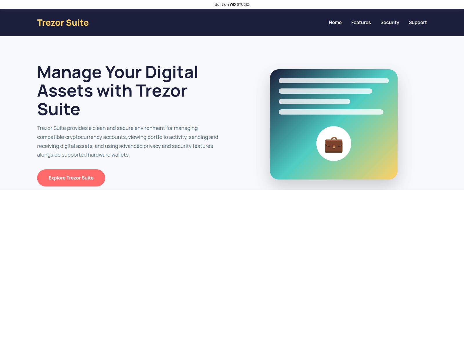 Screenshot of myssoappsuitecdn.wixstudio.com