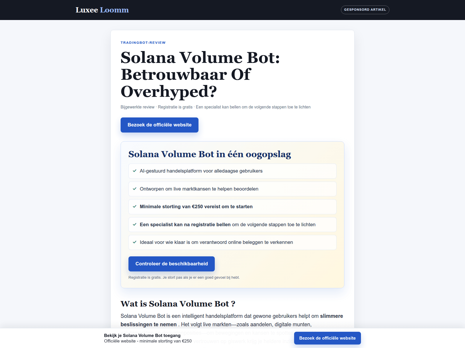 Screenshot of luxeeloomm.com