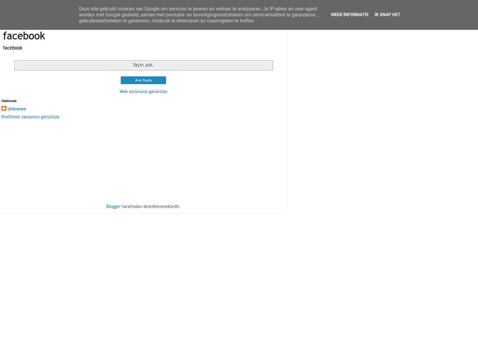 Screenshot of faceebook.blogspot.com