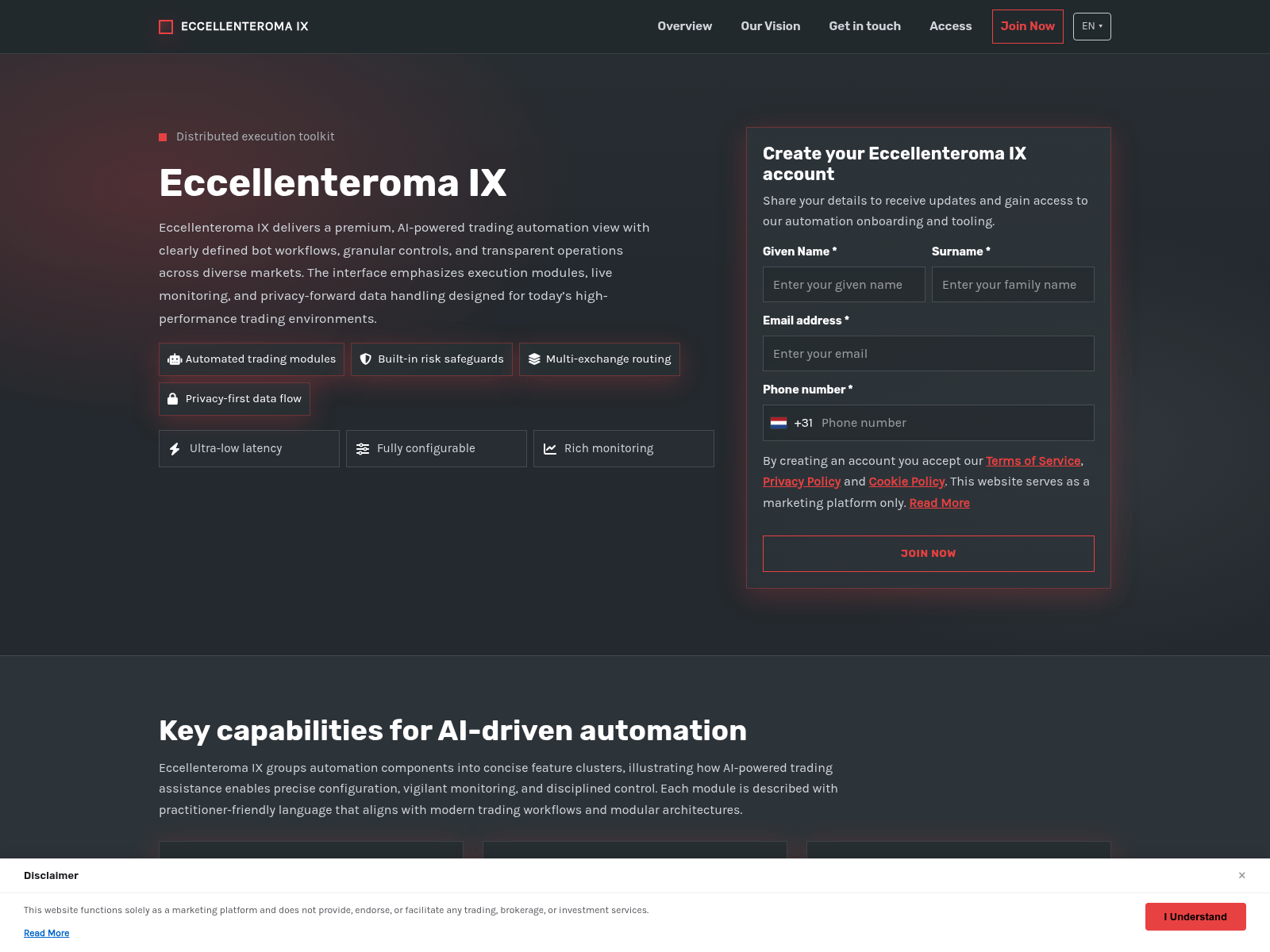 Screenshot of eccellenteroma-ix.com
