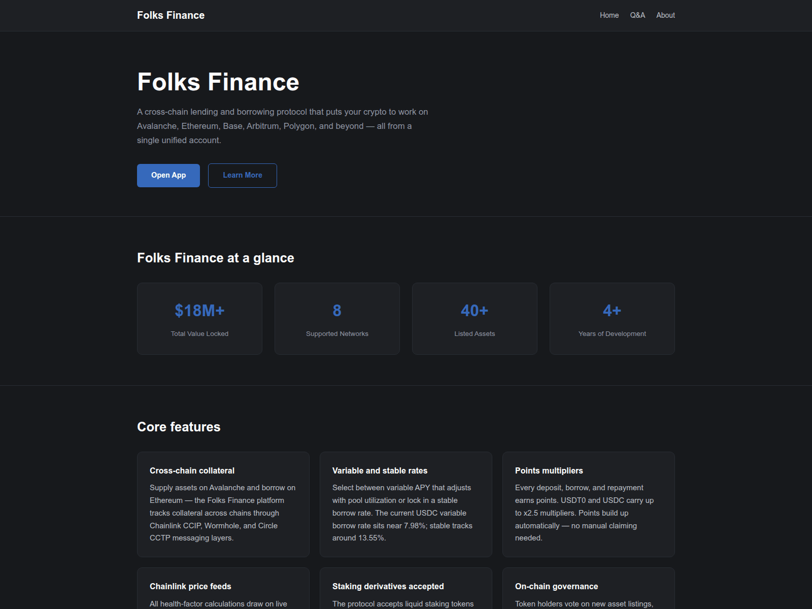 Screenshot of folksfinances.com