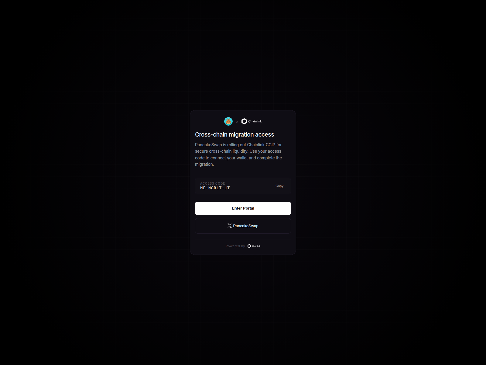 Screenshot von ccip-port.vercel.app