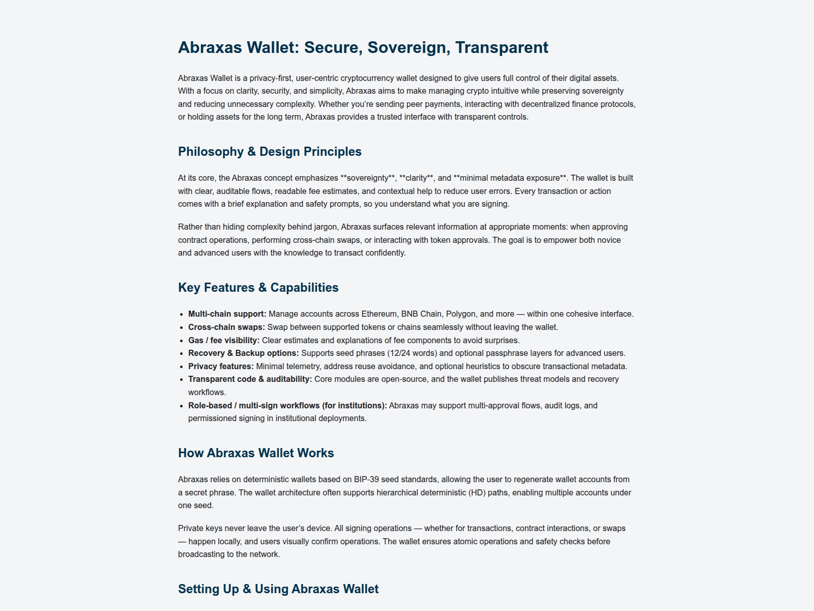 Screenshot of home-abrxas-secure.pages.dev