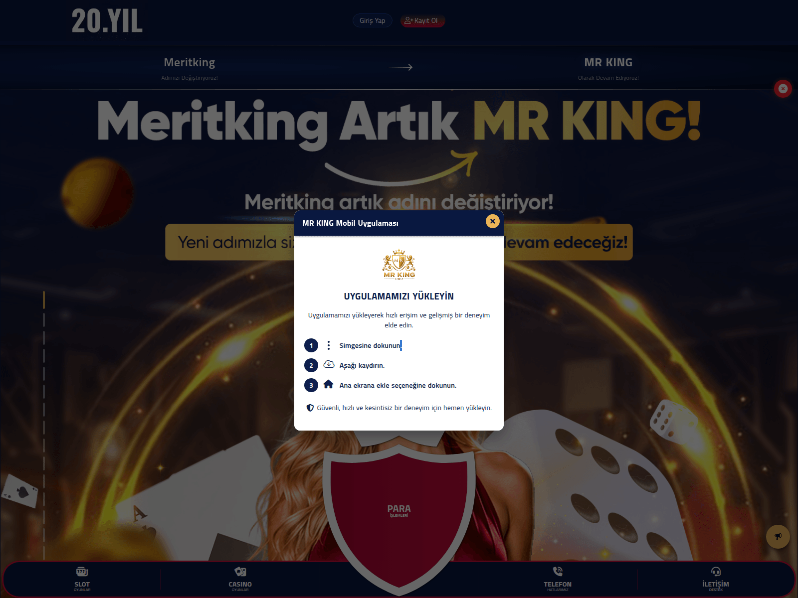 Screenshot of www.mrking5023.co