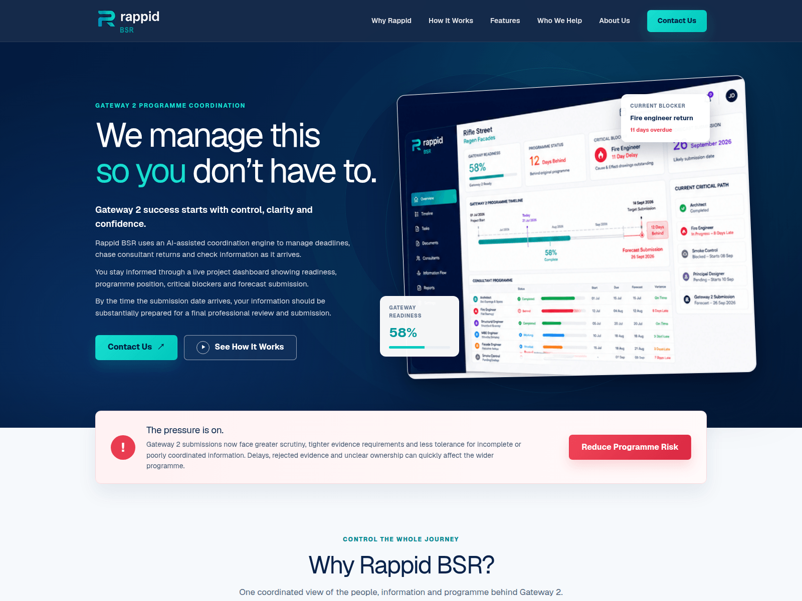 Screenshot of rappidbsr.com