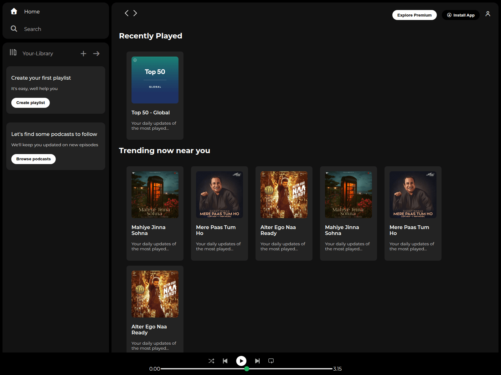 Screenshot of prathmesh235.github.io