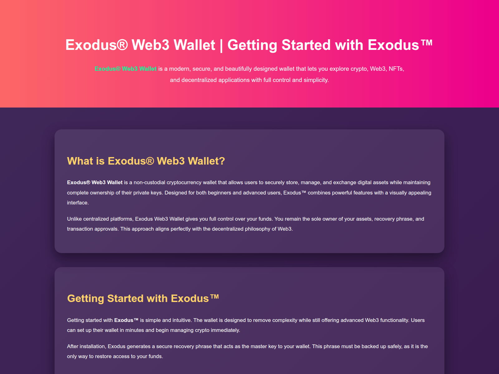 Screenshot of exoduss-pdf-wallet.wasmer.app