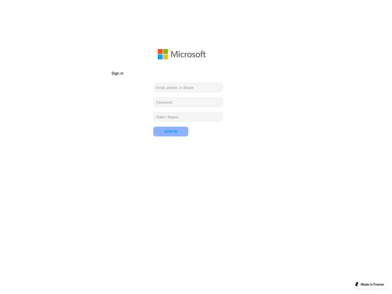 Screenshot of left-pitch-487249.framer.app