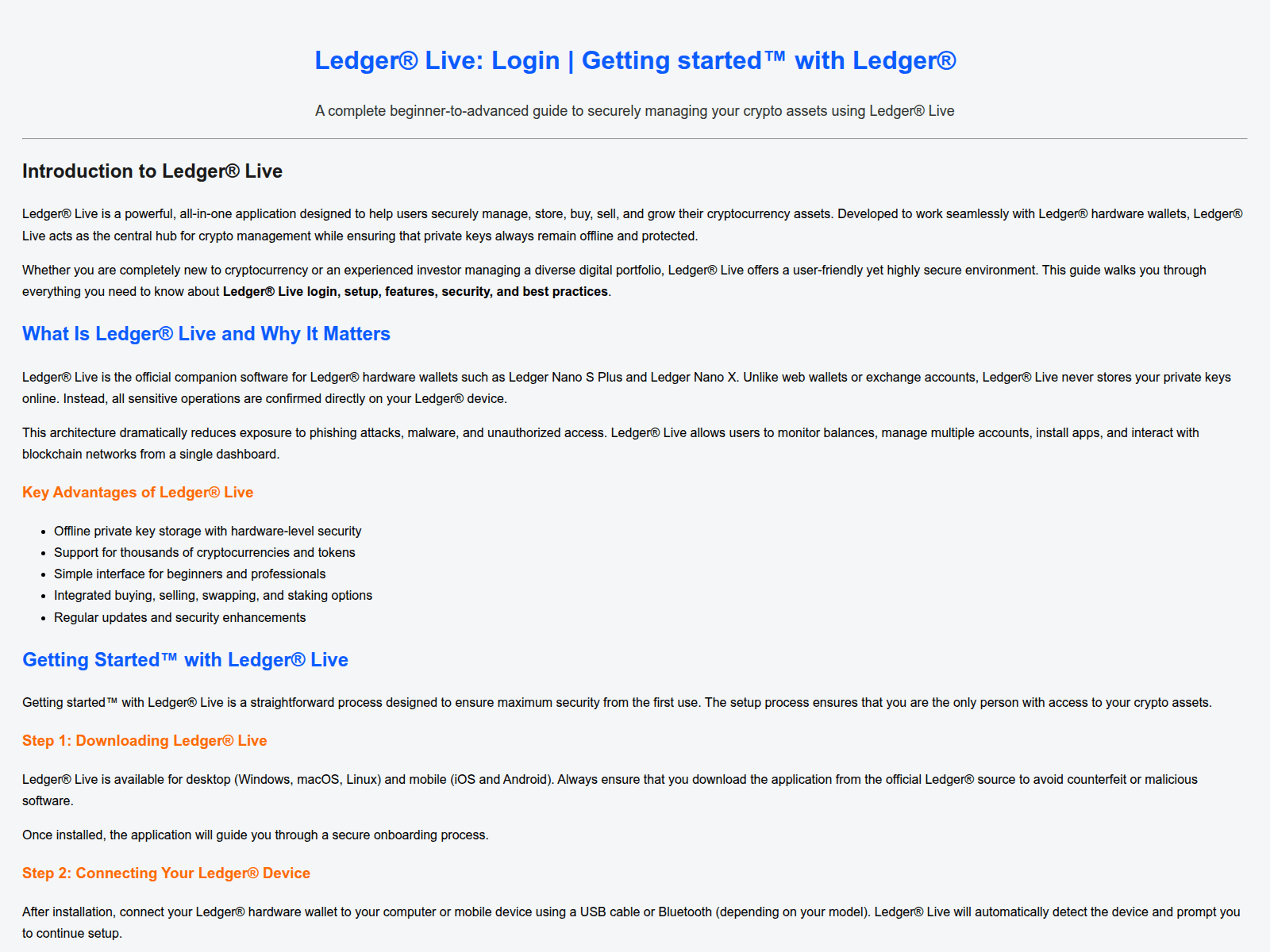 Screenshot of crypto-ledgrlive.wasmer.app