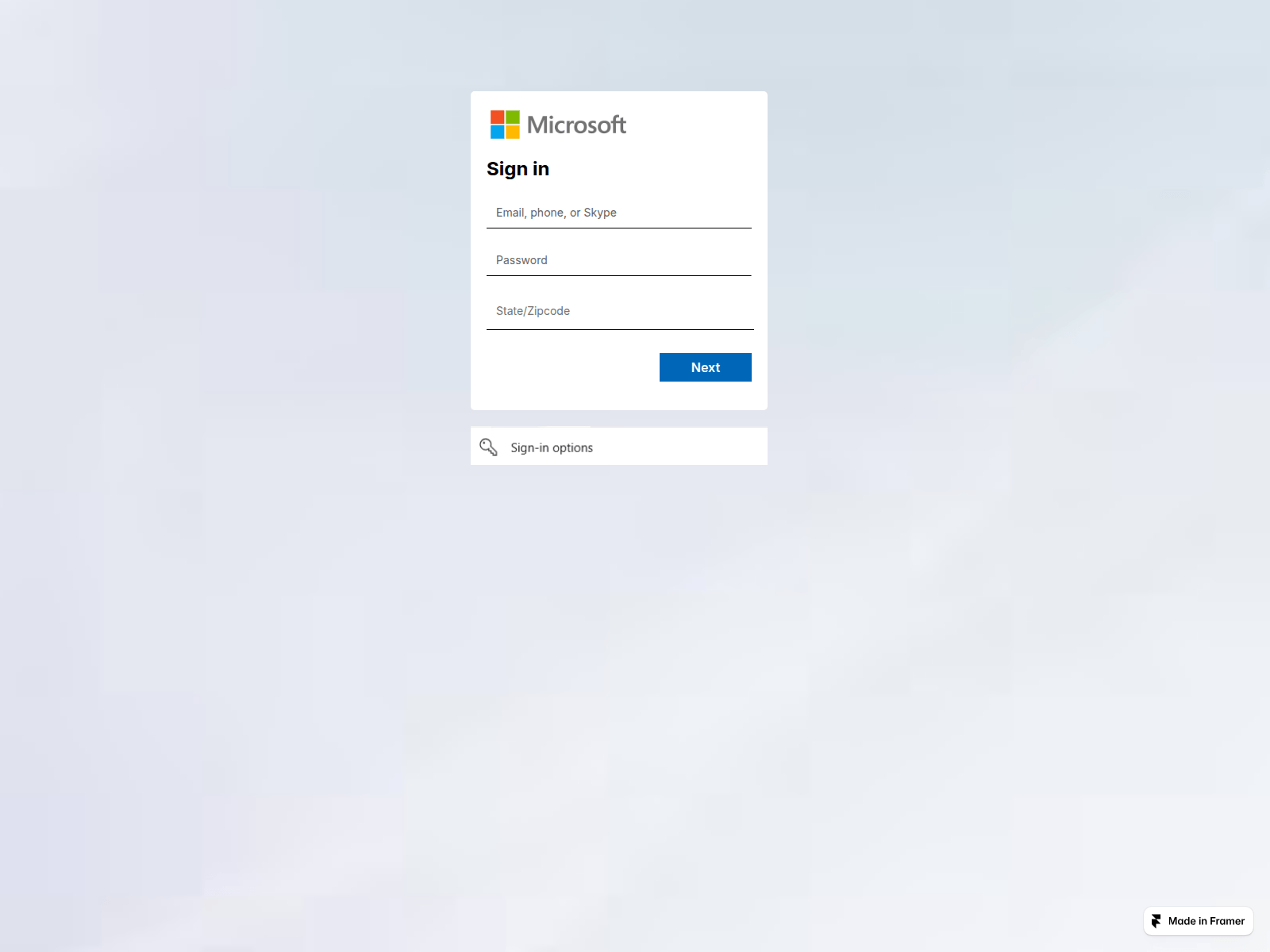 Screenshot of prosperous-breakfast-387603.framer.app