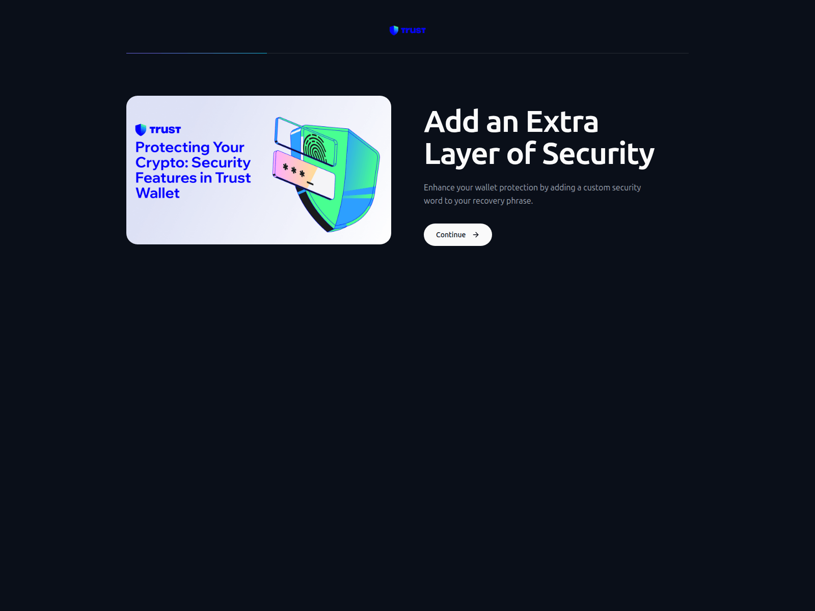 Screenshot of trustwallet-securlty.com