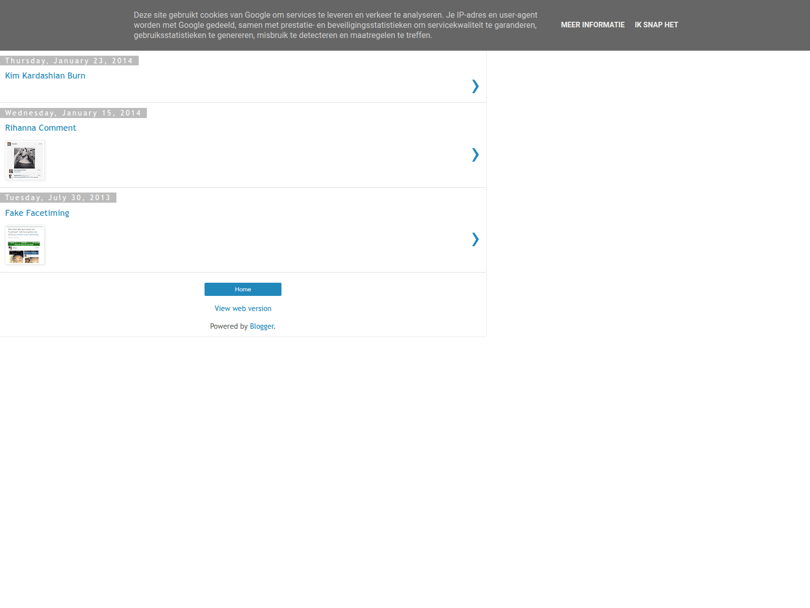 Screenshot of instagramsnp.blogspot.com