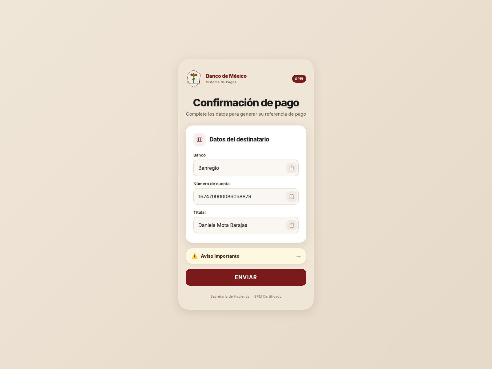 Screenshot of mexicofinancialaid.com