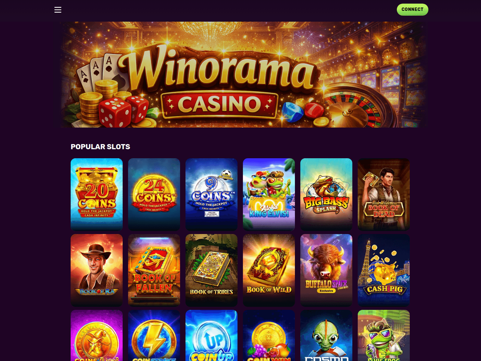 Screenshot of winorama-casino-au1.com